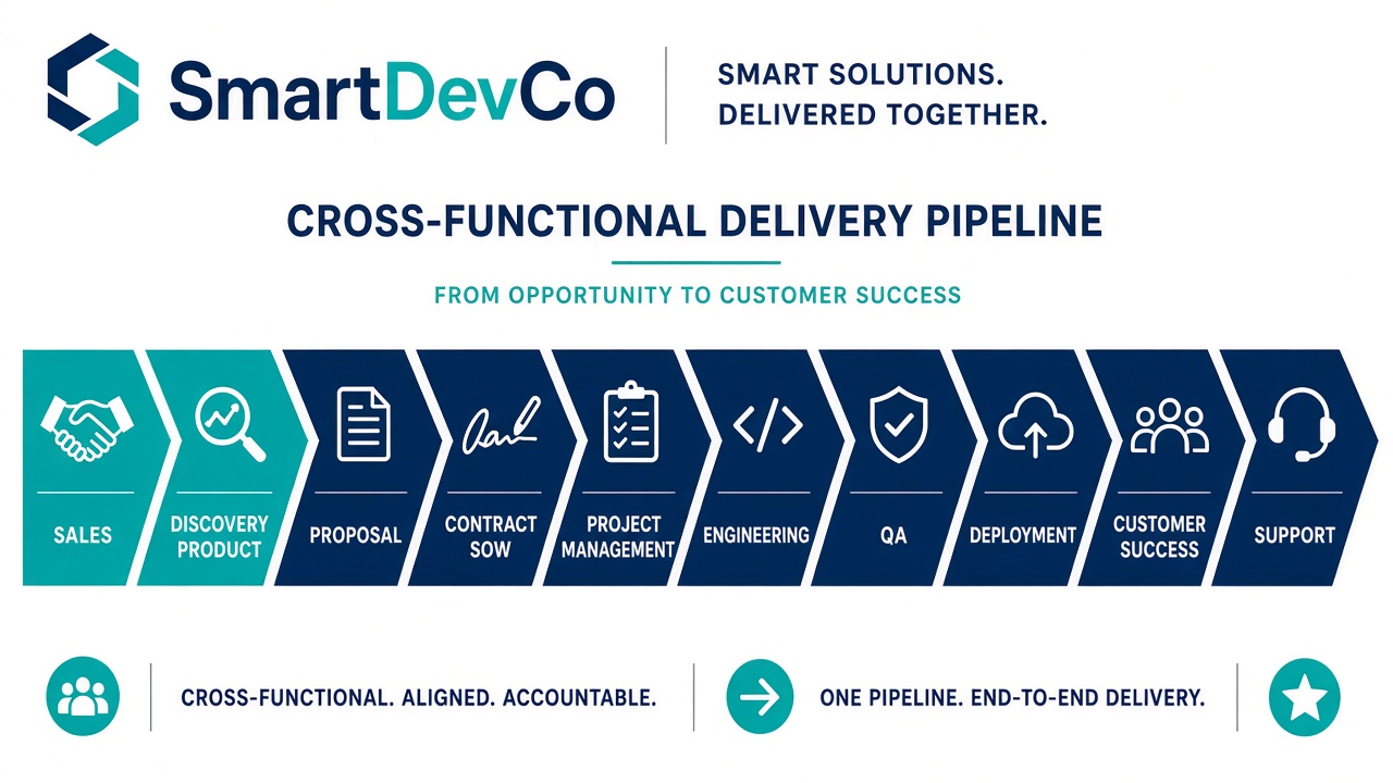 Cross-functional pipeline