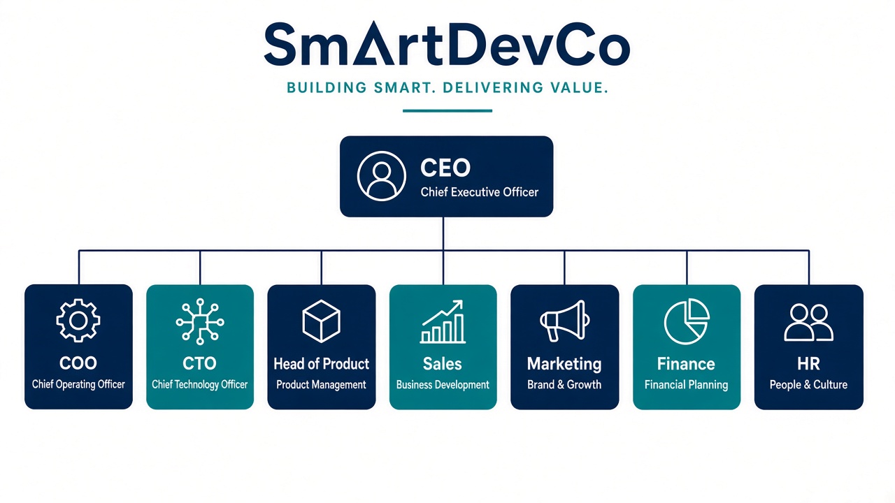 Company organization chart