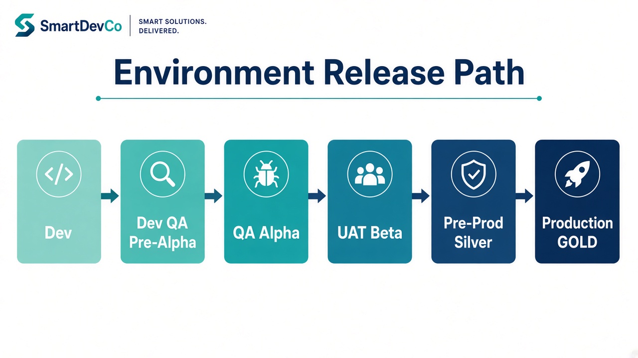 Release path Dev → GOLD